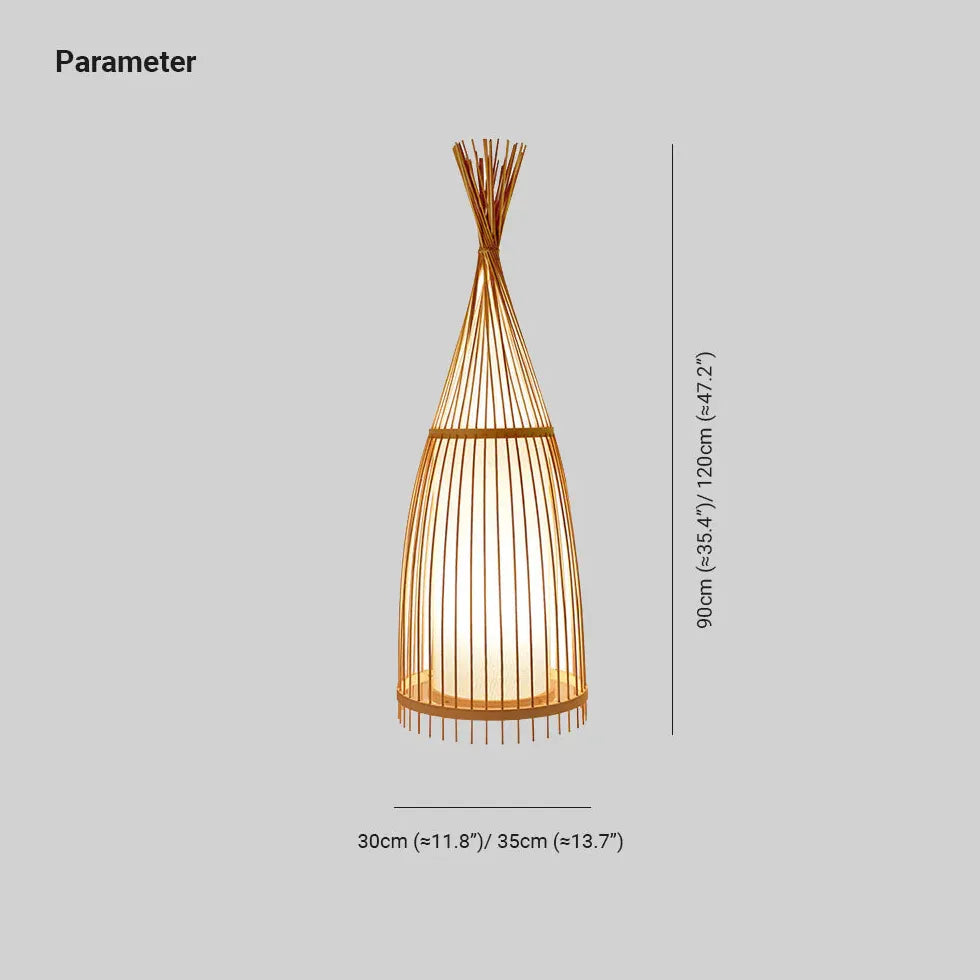 Floor Lamp For Bedroom Ozawa Rattan Plug Ip20