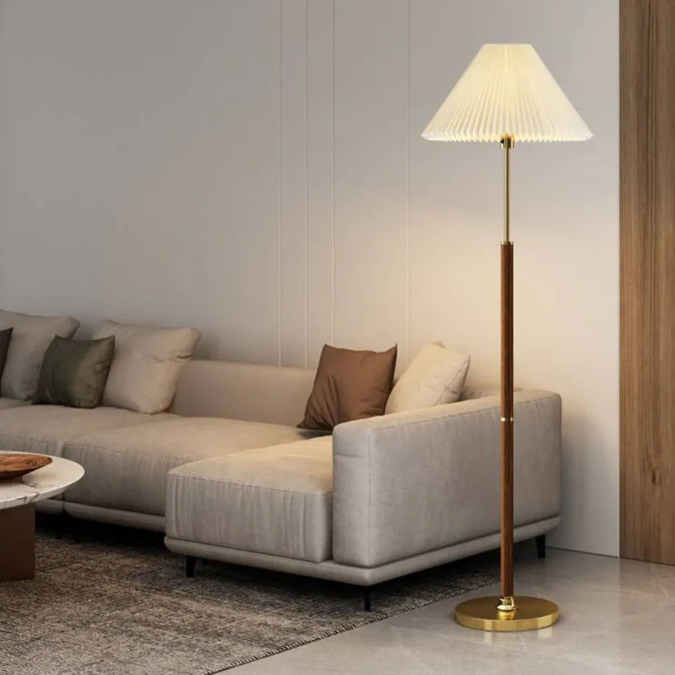 Table Lamp For Bedroom Ozawa Metal & Wood Plug Ip20 Led