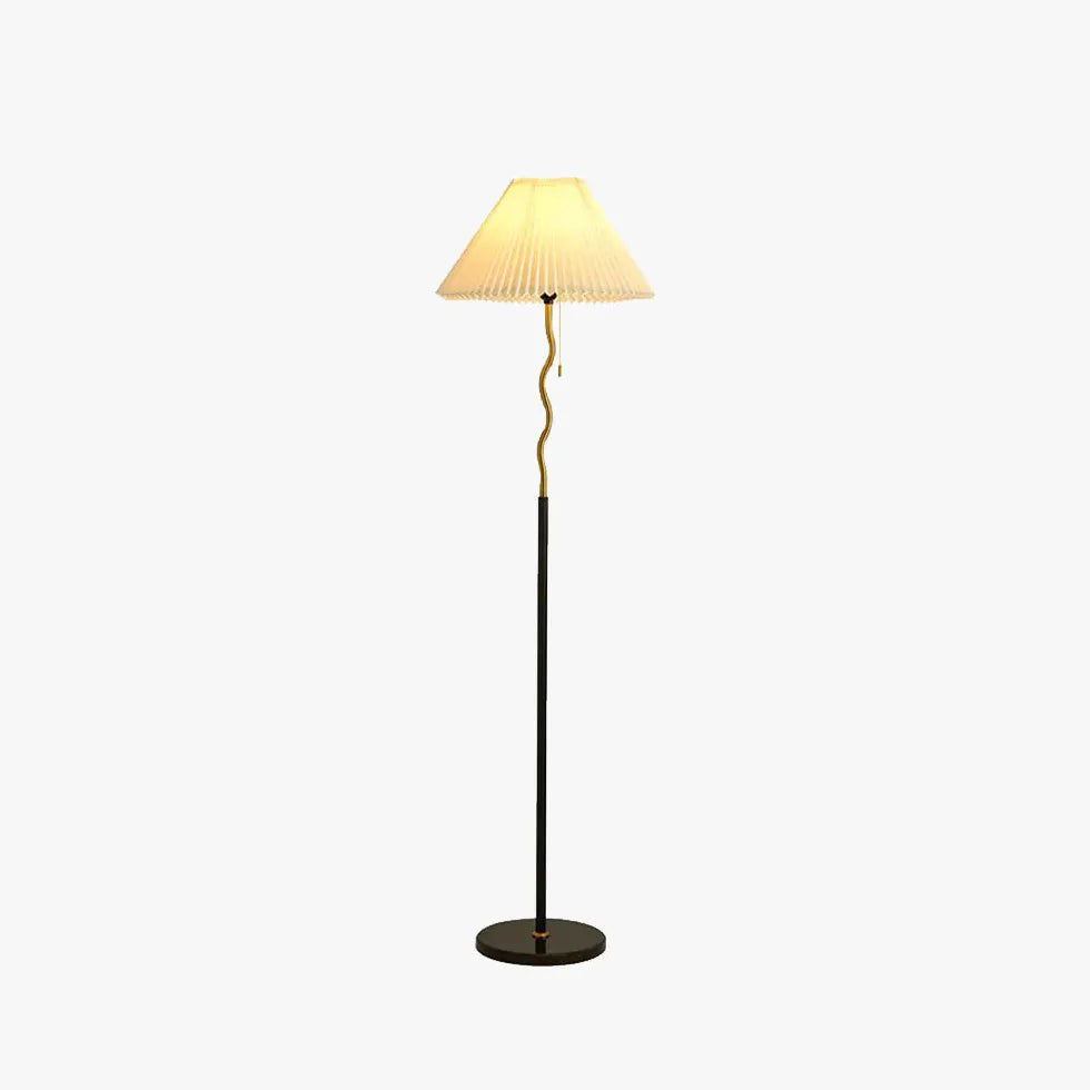 Black Floor Lamp For Study Room Ozawa Metal Led Plug