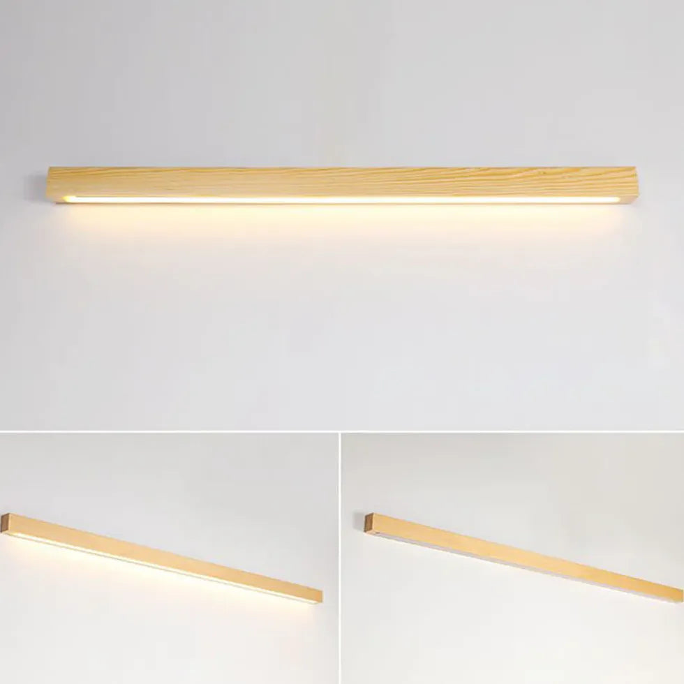 Flush Wall Light For Bedroom Ozawa Wood Led