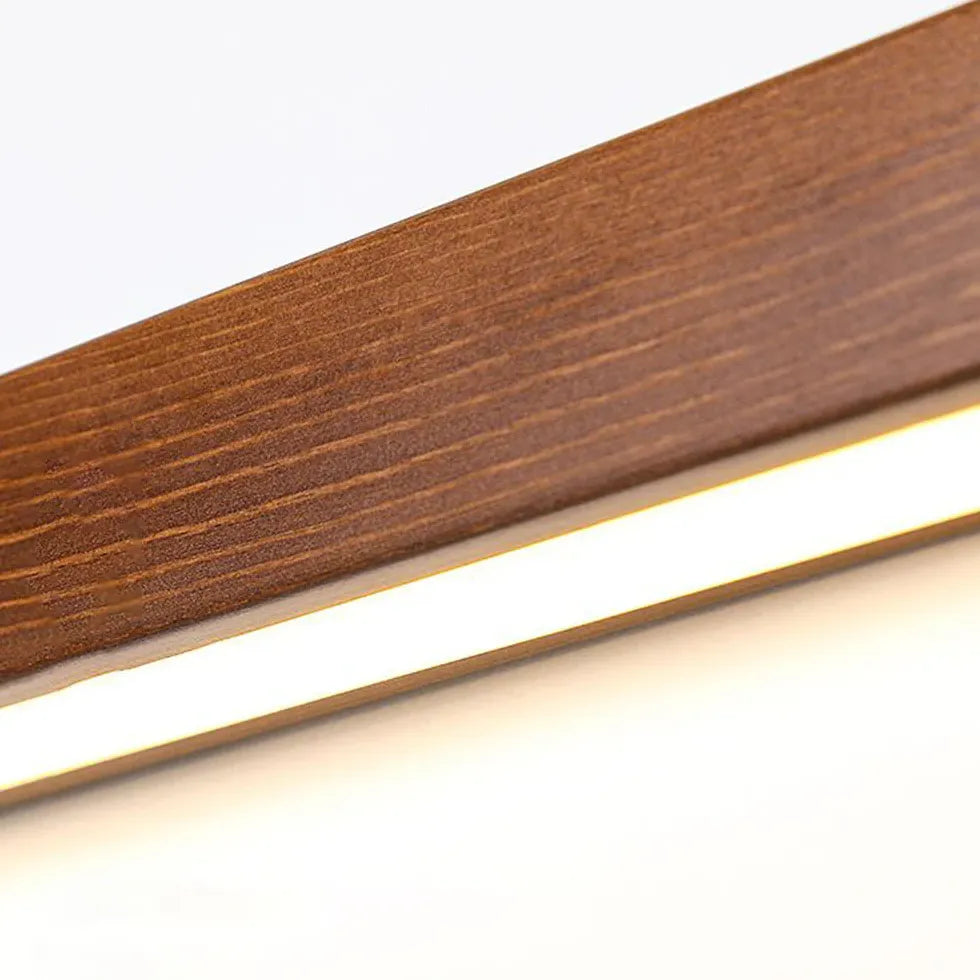 Flush Wall Light For Bedroom Ozawa Wood Led