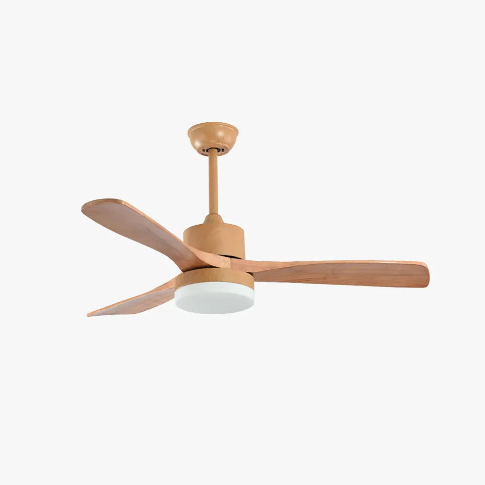 Ceiling Fan With Light For Study Room Ozawa Metal & Acrylic Dimmable Ip20 Led