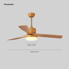 Ceiling Fan With Light For Study Room Ozawa Metal & Acrylic Dimmable Ip20 Led