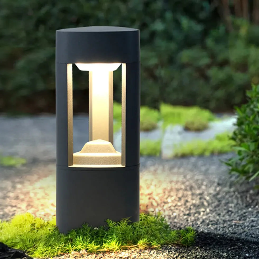 Black Solar Hybrid Pena Metal & Acrylic Led Ip65