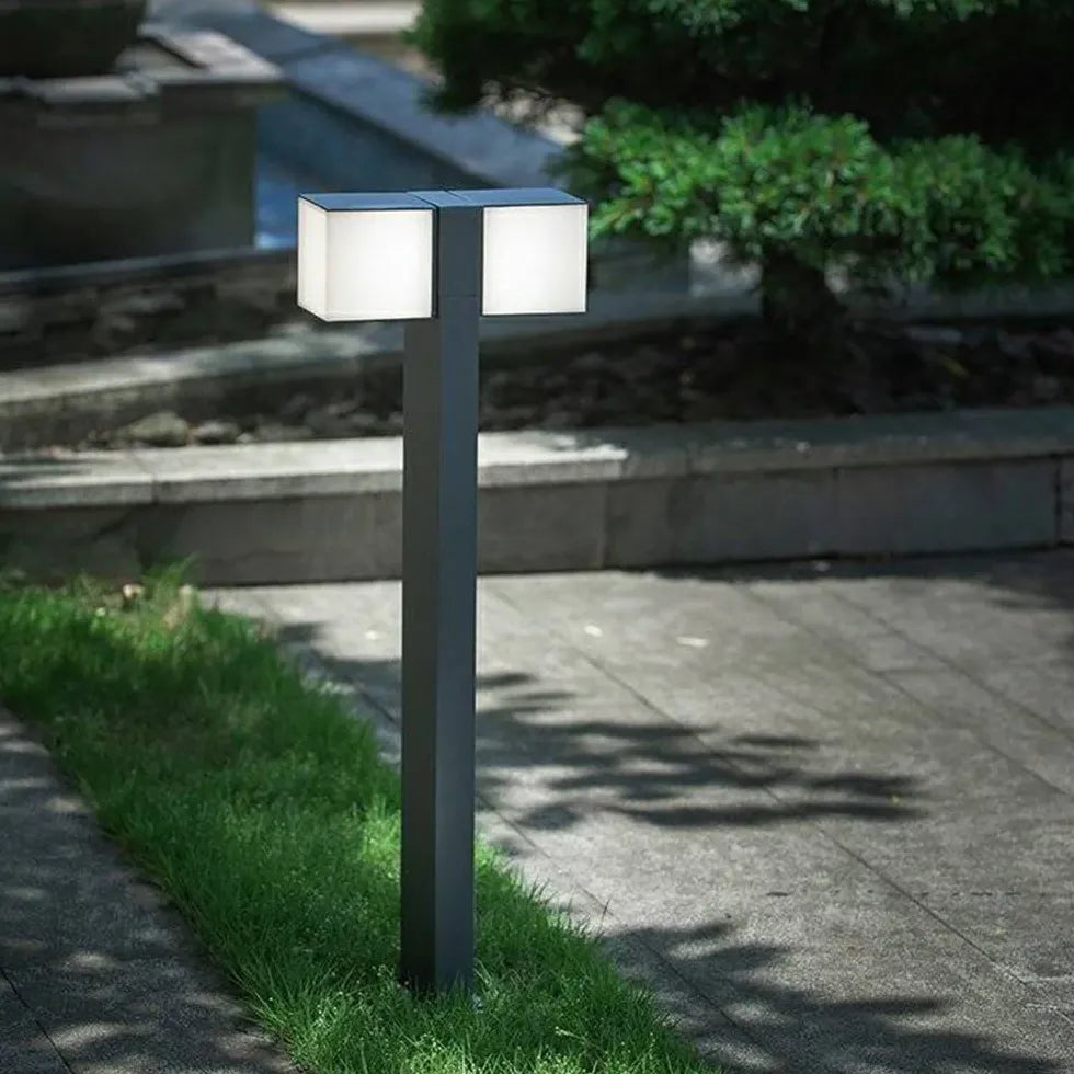 Black Post & Bollard Light Pena Metal Ip65