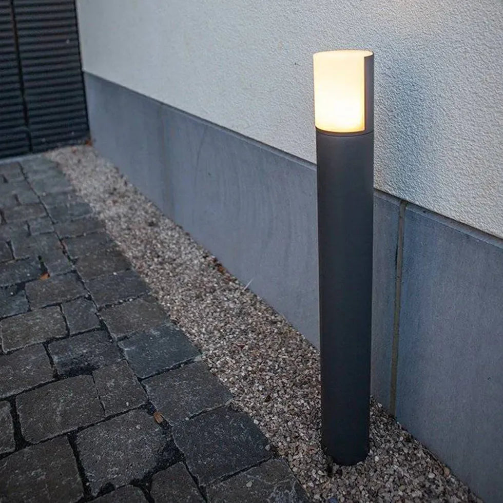 Black Post & Bollard Light Pena Metal Ip65