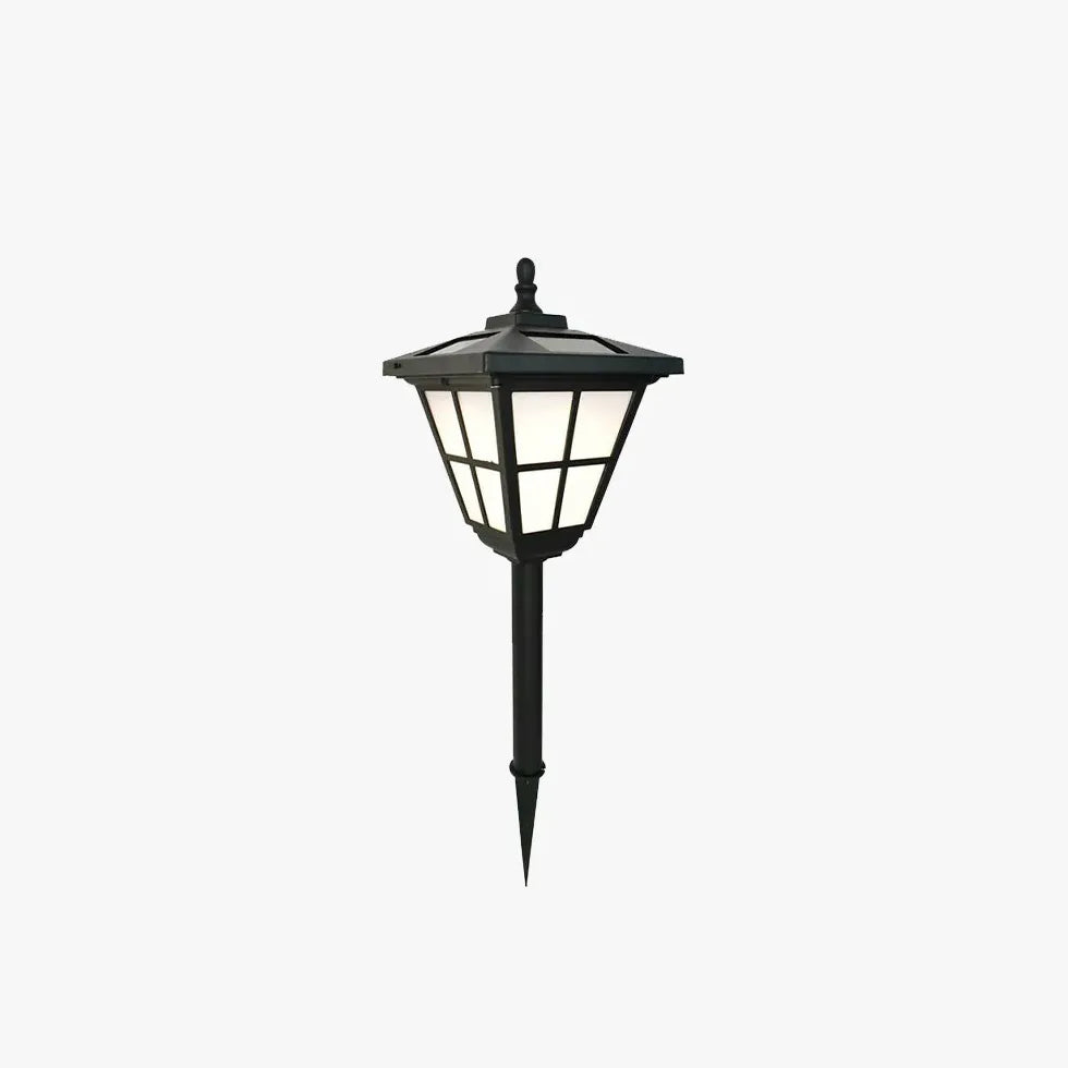 Black Solar Light Pena Metal & Acrylic Solar Ip65 Outdoor Led