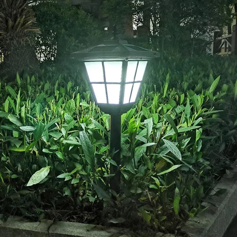 Black Solar Light Pena Metal & Acrylic Solar Ip65 Outdoor Led