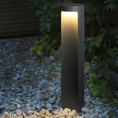 Black Post & Bollard Light Pena Metal Led Warm White Ip65 Outdoor