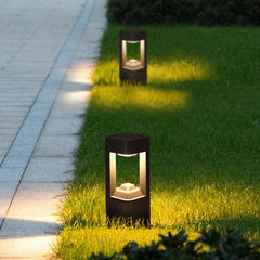 Black Solar Light Rectangular Pena Metal Ip65