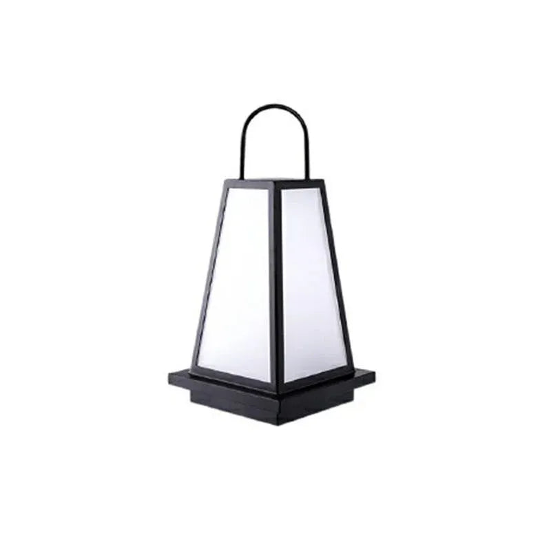 Black Outdoor Floor Lamp Pena Metal & Resin Ip65