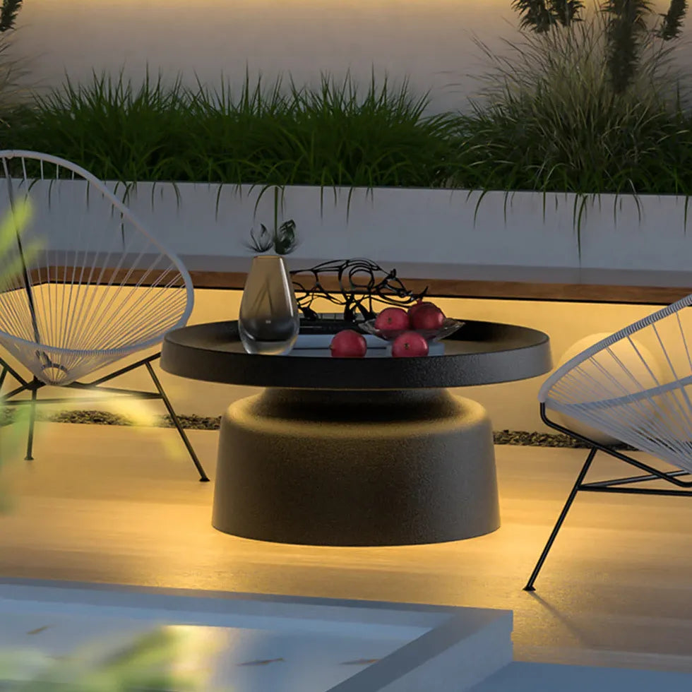 Black Solar Hybrid Pena Metal Ip65 Outdoor Warm White Led