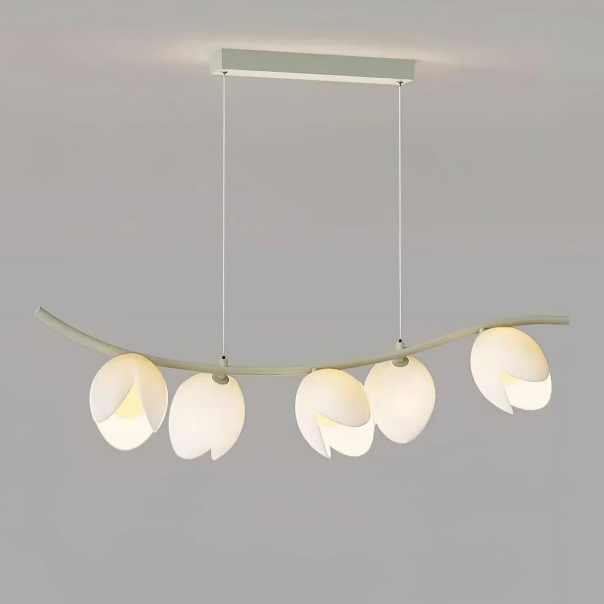 Chandelier For Bedroom Pistachio Metal Ip20