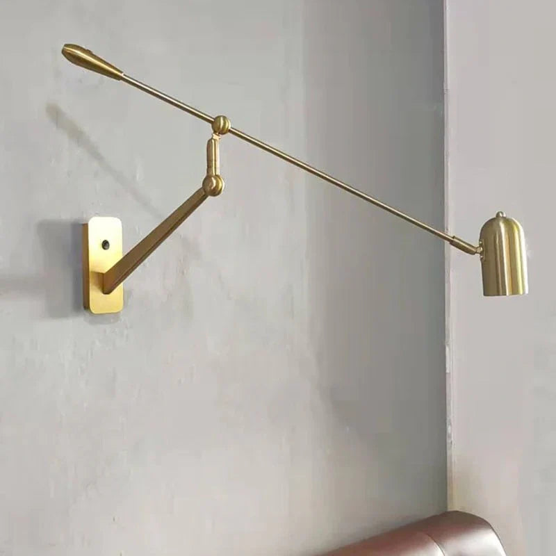 Gold Reading Light For Bedroom Freja Metal Led Ip20