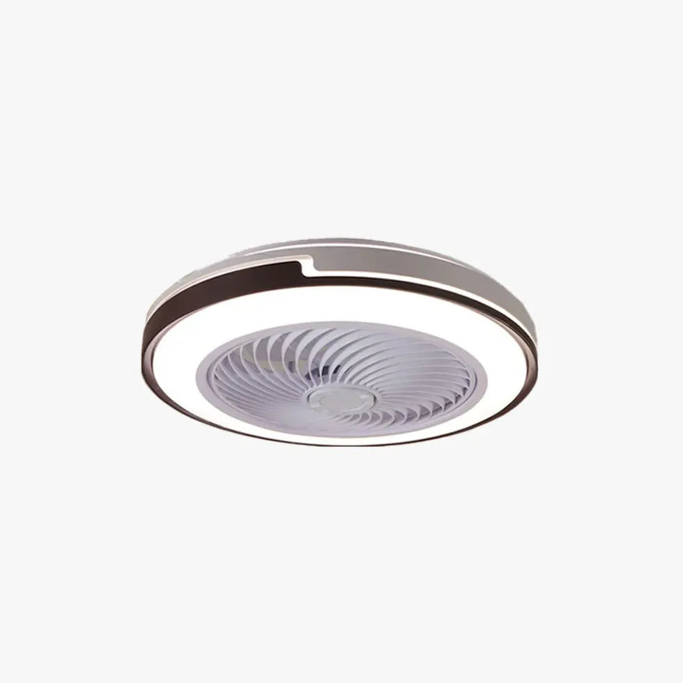 Ceiling Fan With Light For Bedroom Quinn Metal Ip20 Led Dimmable