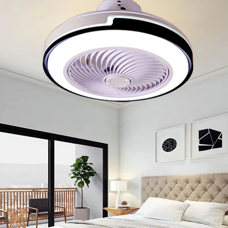 Ceiling Fan With Light For Bedroom Quinn Metal Ip20 Led Dimmable