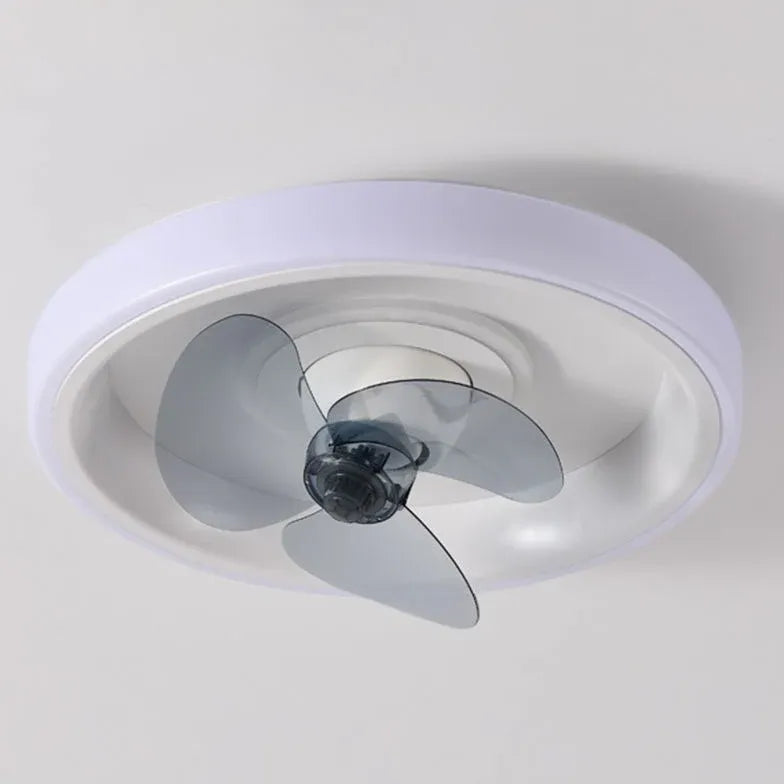 Ceiling Fan With Light For Bedroom Quinn Metal Led Dimmable