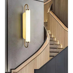 Flush Wall Light For Living Room Quinn Metal & Acrylic Ip20 Warm White