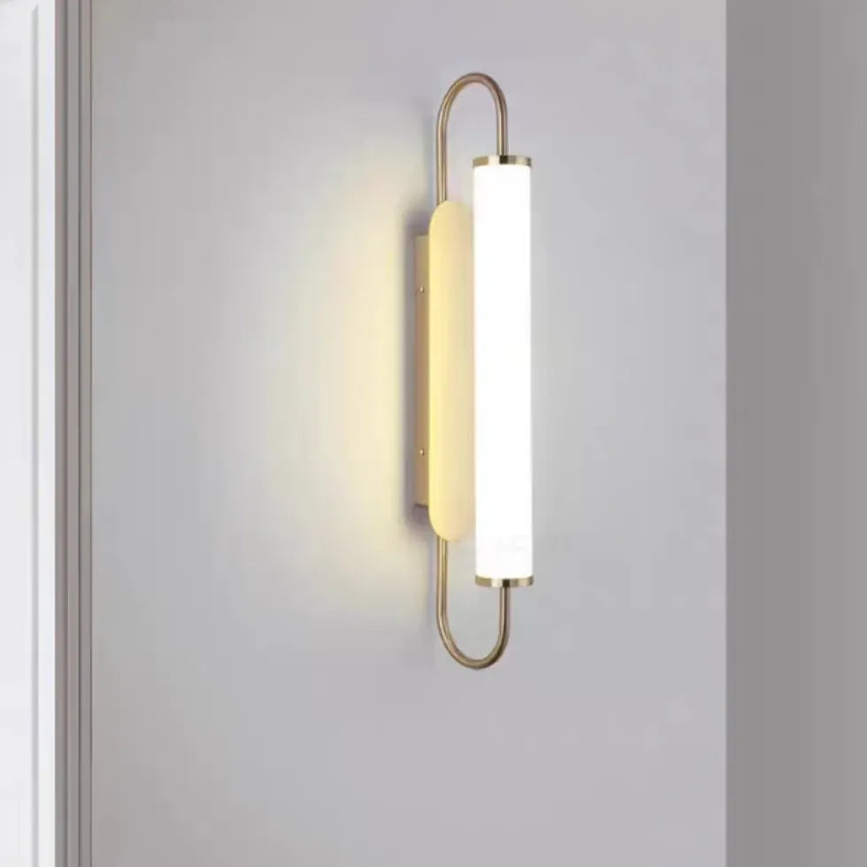 Flush Wall Light For Living Room Quinn Metal & Acrylic Ip20 Warm White