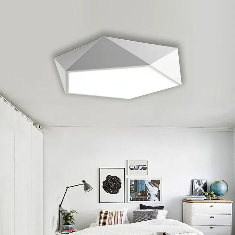 Flush Light For Bedroom Quinn Metal Dimmable Ip20