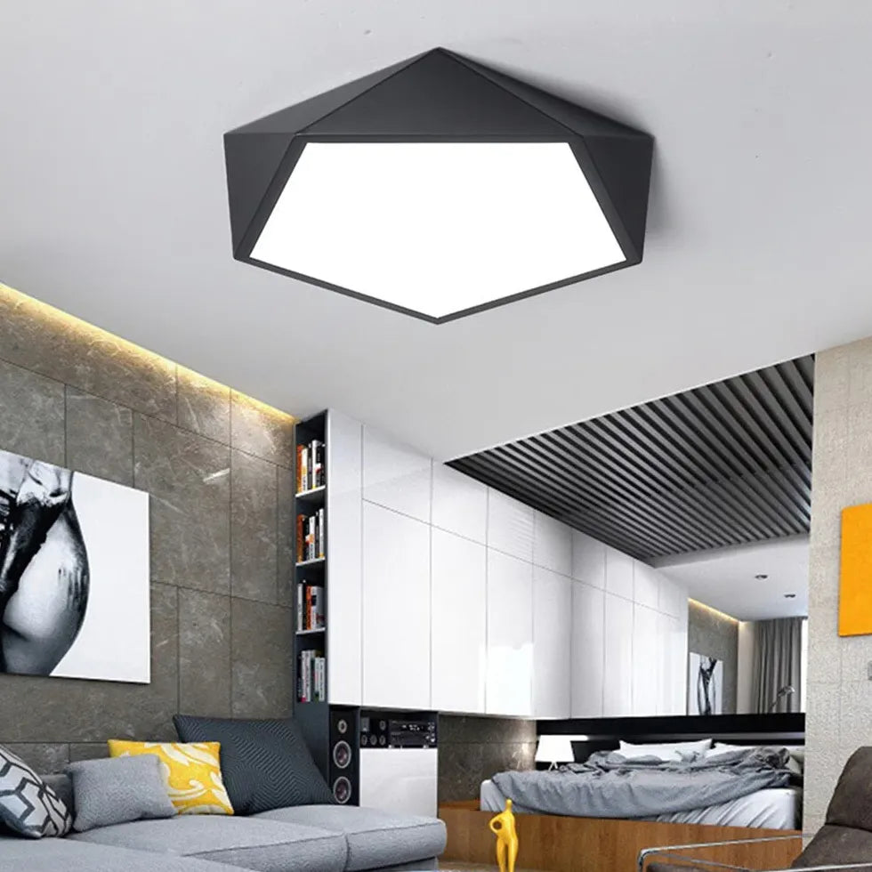 Flush Light For Bedroom Quinn Metal Dimmable Ip20