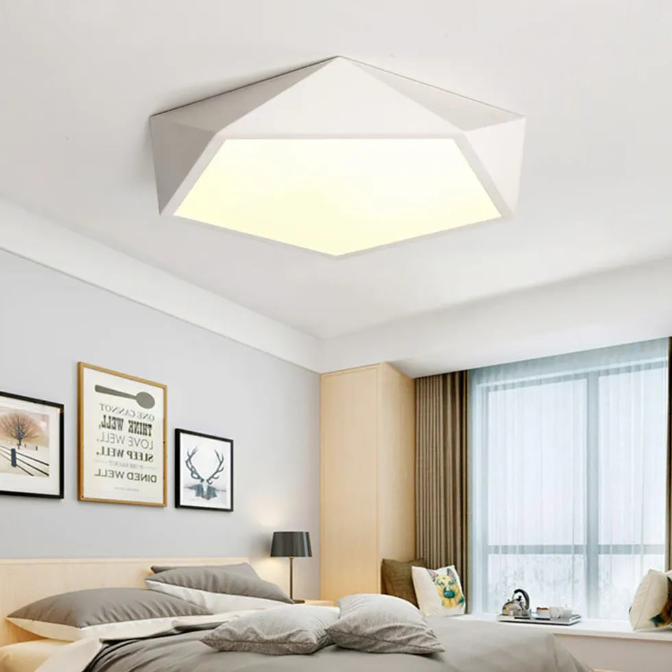 Flush Light For Bedroom Quinn Metal Dimmable Ip20