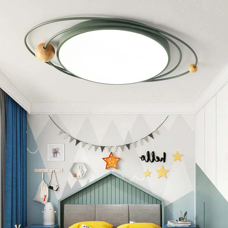 Galaxy Flush Ceiling Light Metal