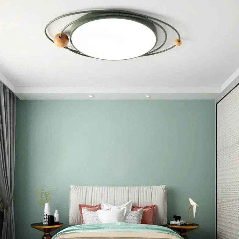 Galaxy Flush Ceiling Light Metal