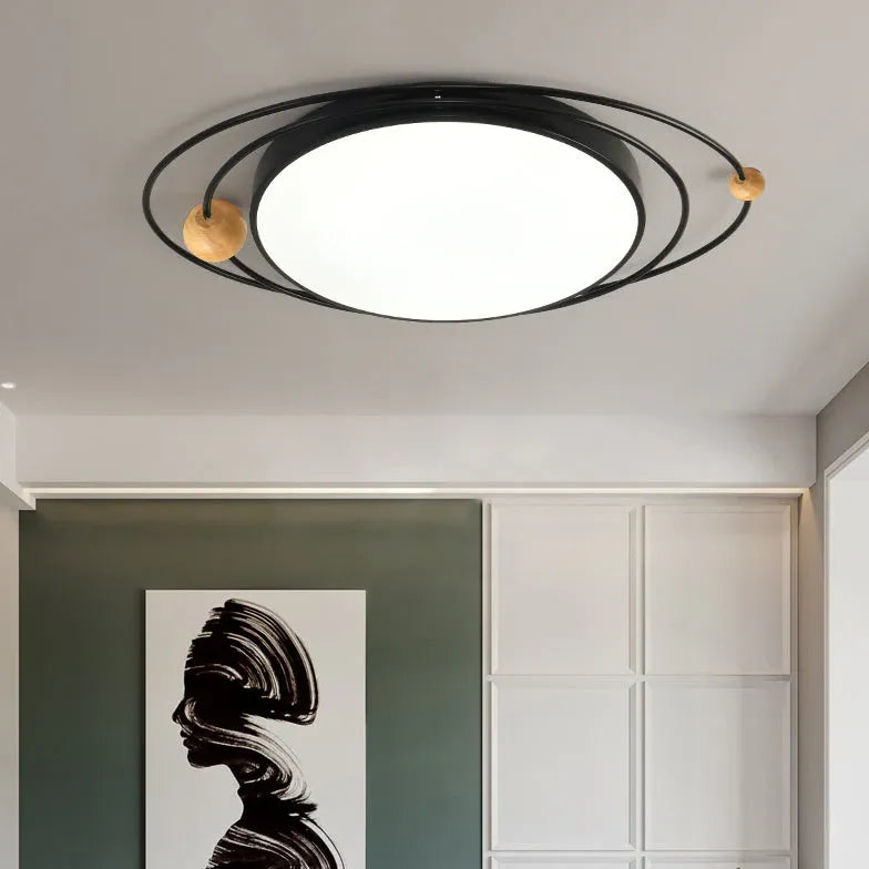 Galaxy Flush Ceiling Light Metal