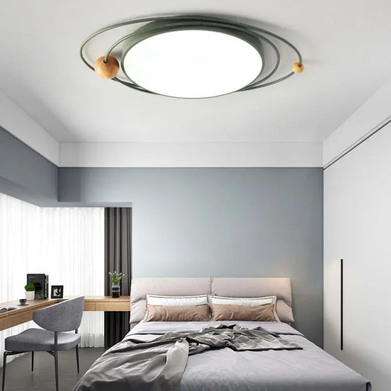 Galaxy Flush Ceiling Light Metal