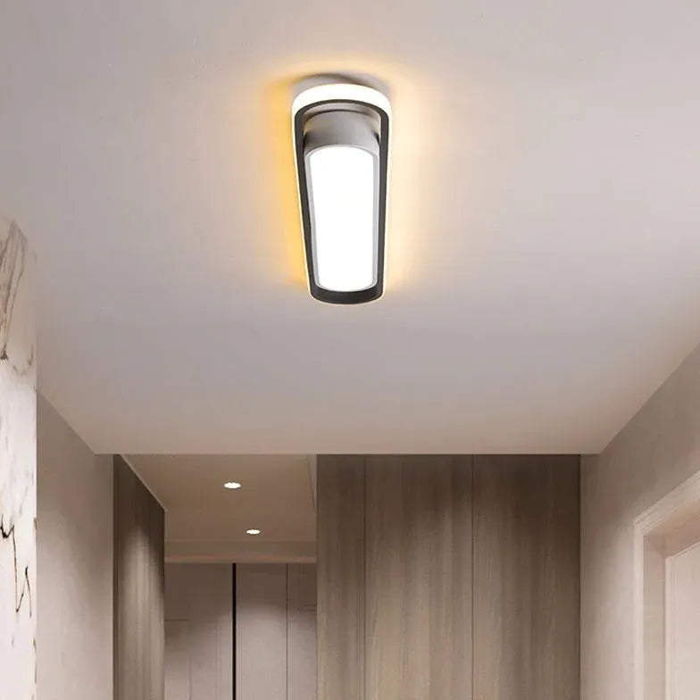 Flush Light For Bedroom Quinn Metal & Acrylic Ip20 Led