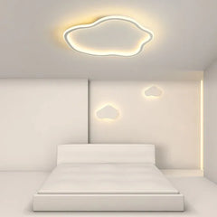 Black Low Ceiling Light For Bedroom Quinn Acrylic Led