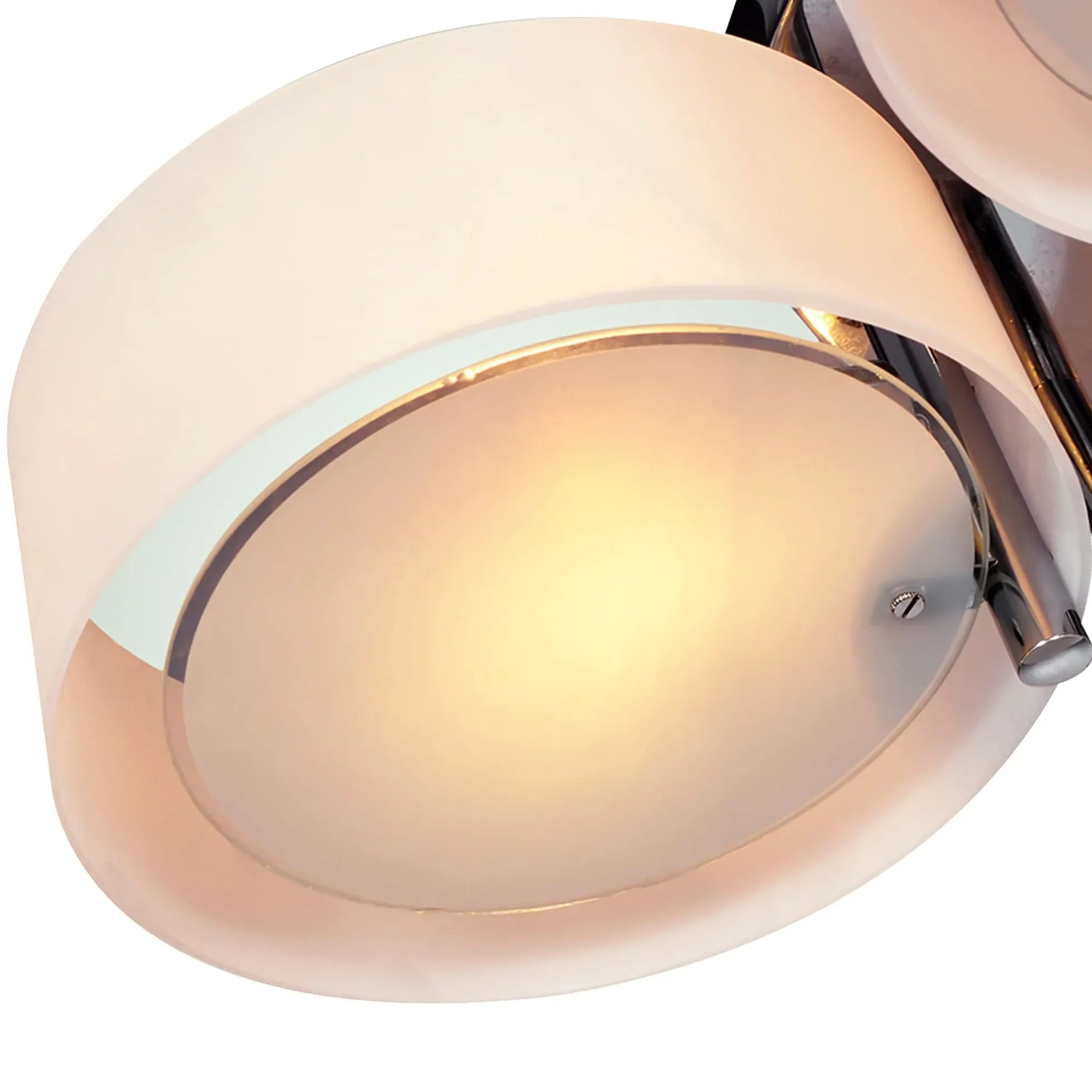 Semi-flush Light For Kitchen Round Quinn Acrylic Ip20 Led Without Bulbs