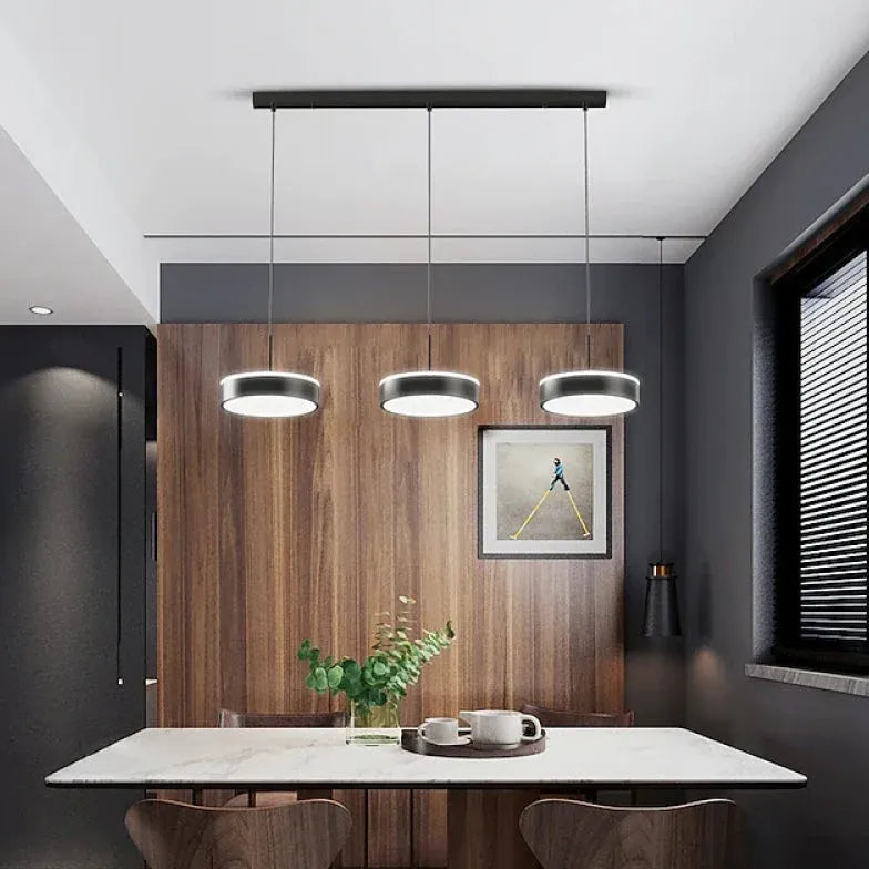 Statement Pendant Light For Office Modern Metal Led