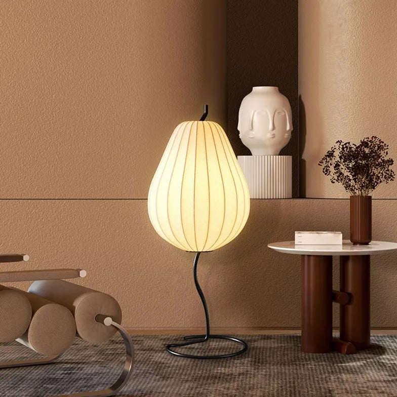 Floor Lamp For Living Room Renee Metal & Fabric Led Ip20 Plug