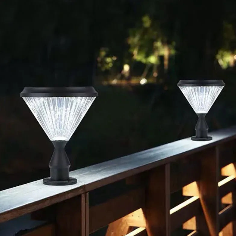 Black Solar Light Riley Metal Outdoor Ip65