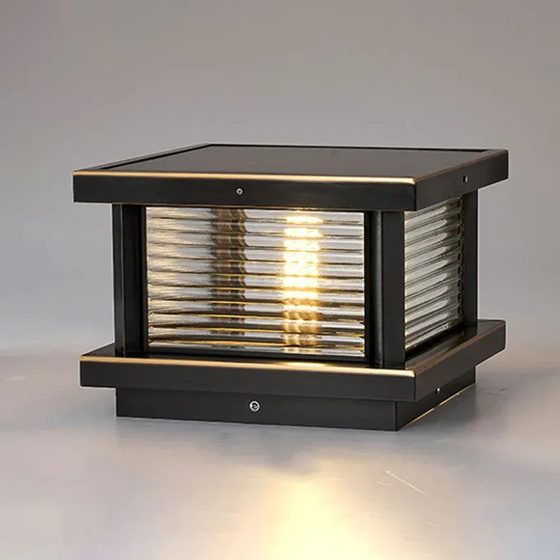 Solar Light Rectangular Riley Metal Ip65 Led Outdoor