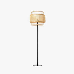 Floor Lamp For Bedroom Ritta Metal & Rattan Led