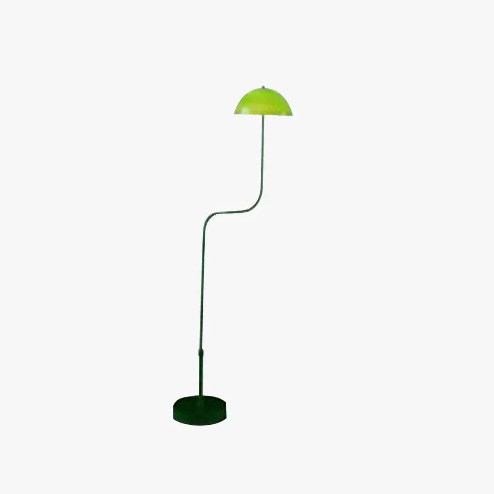 Green Floor Lamp For Bedroom Salgado Metal & Glass Ip20