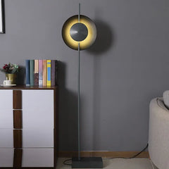 Floor Lamp For Study Room Circle Salgado Metal Plug Led