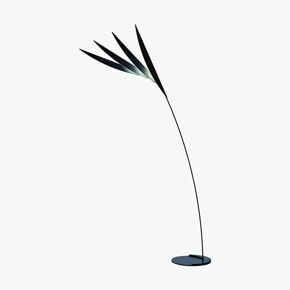 Floor Lamp For Study Room Salgado Metal & Acrylic Warm White