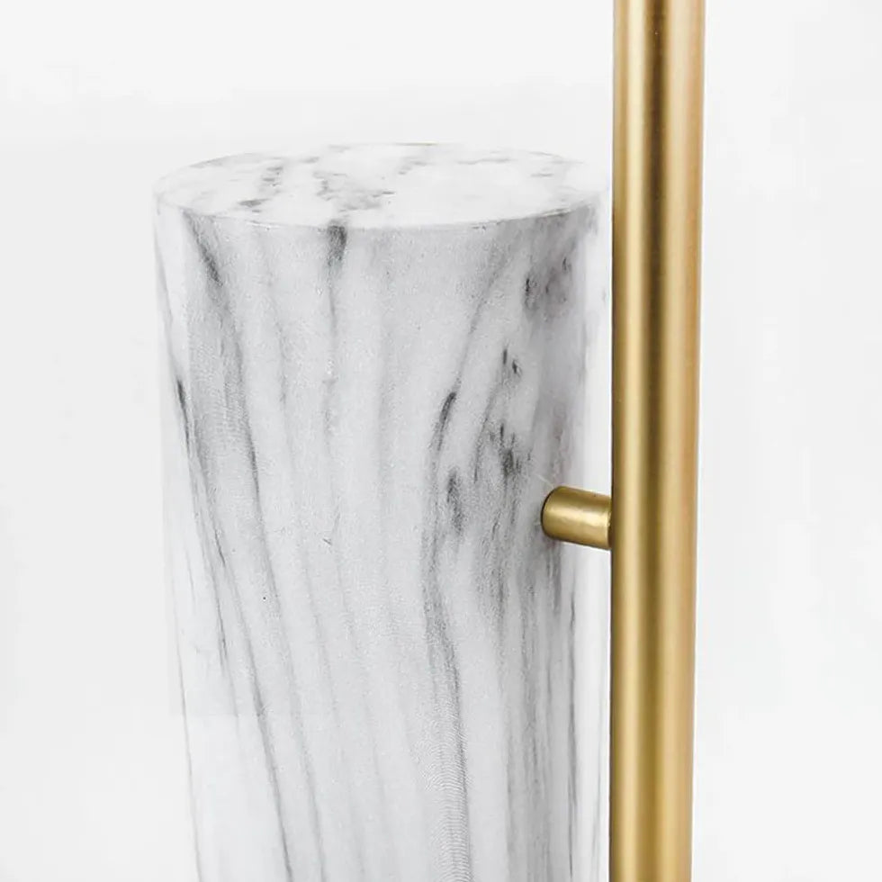 Gold Floor Lamp For Bedroom Salgado Marble Ip20