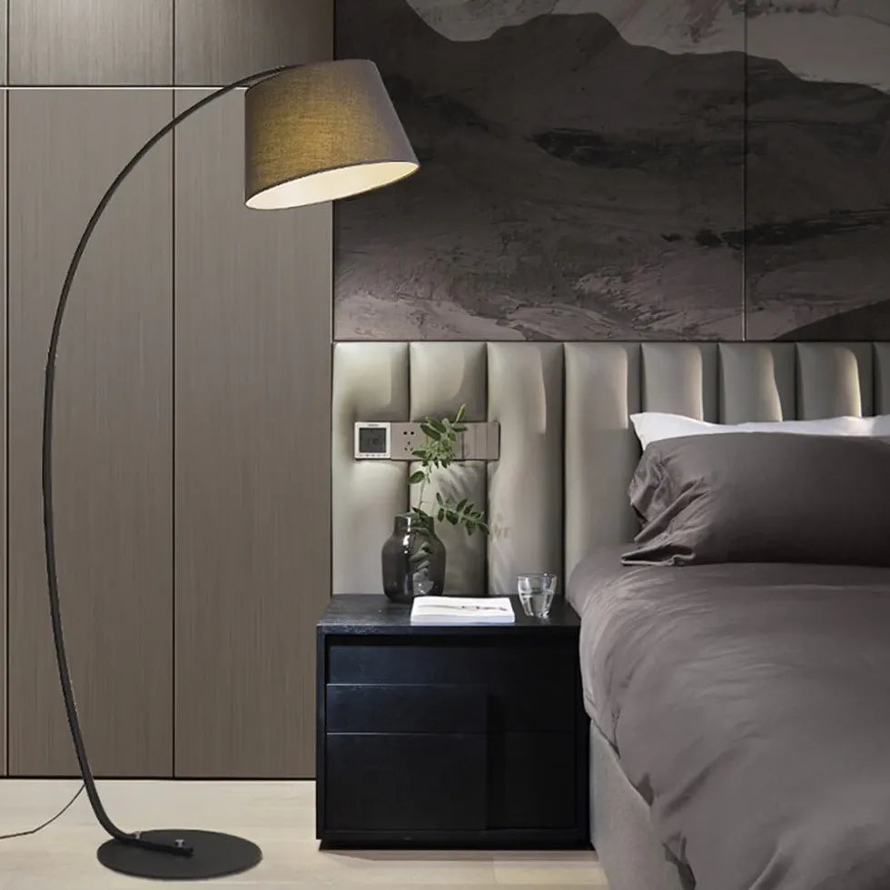 Floor Lamp For Study Room Salgado Iron Warm White Ip20 Led