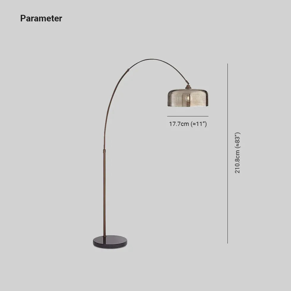 Black Floor Lamp For Study Room Cylinder Salgado Metal Led Ip20 Plug