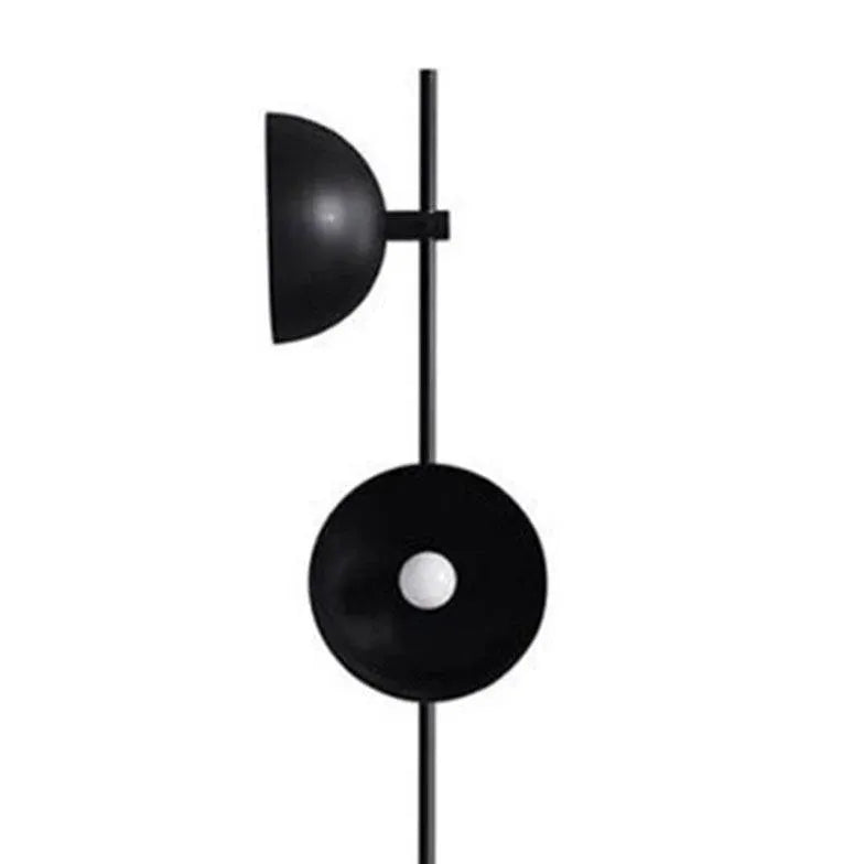 Black Floor Lamp For Bedroom Salgado Metal(iron) Led Ip20