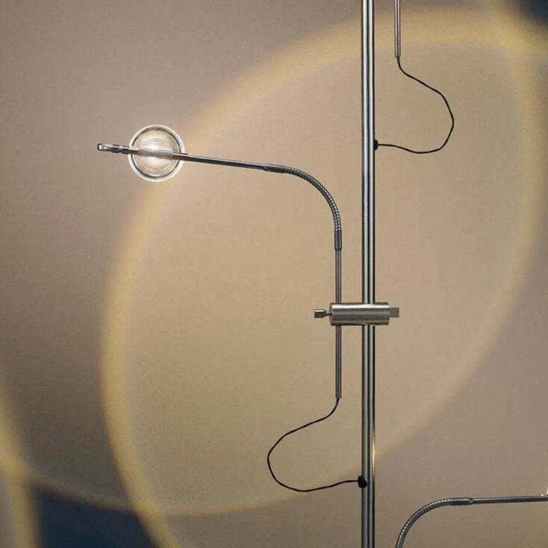 Floor Lamp For Bedroom Salgado Metal & Glass Plug Led