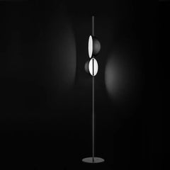 Black Floor Lamp For Study Room Salgado Metal Led