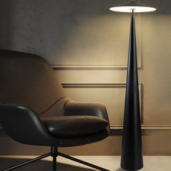 Black Floor Lamp For Living Room Salgado Iron Plug Led