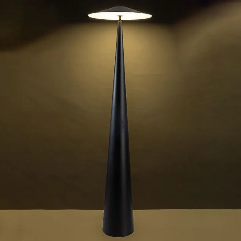 Black Floor Lamp For Living Room Salgado Iron Plug Led