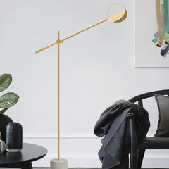 Black Floor Lamp For Bedroom Salgado Metal Led